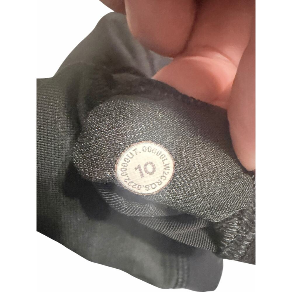 Lululemon Invigorate Sports Bra Black Size 10 - Picture 3 of 4